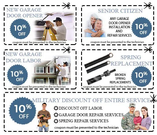 Exclusive Garage Door Service Los Angeles, CA 323-484-1415 - coupon